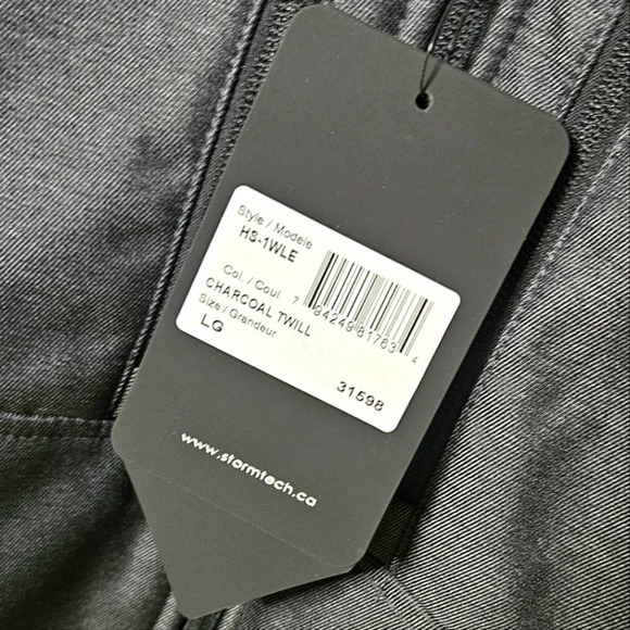 Stormtech Women's Epsilon H2XTREME® Shell in Charcoal Twill - Picture 3 of 5